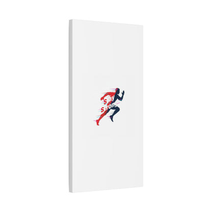 Stay Strong Runner Gym Canvas Wall Art
