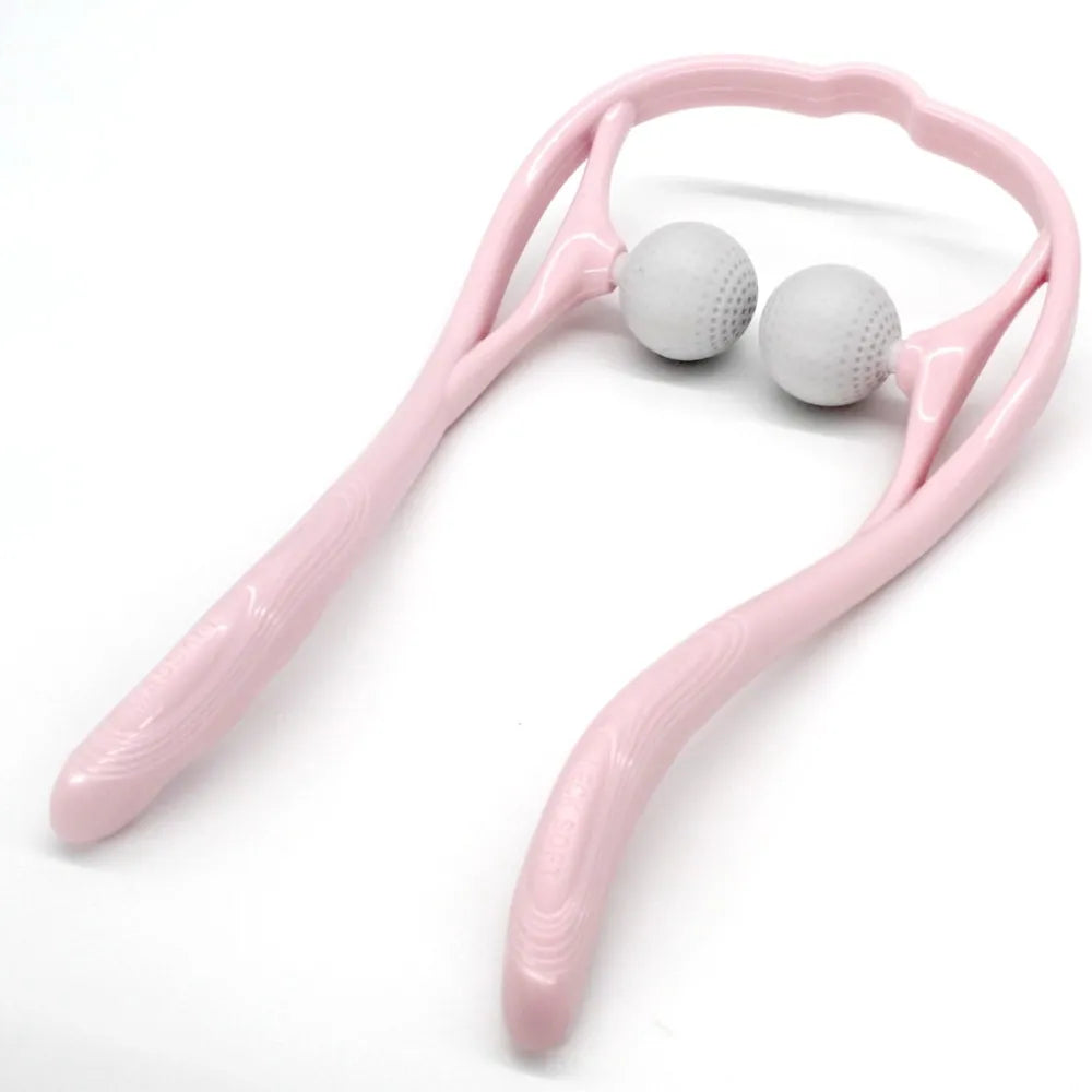 Dual Pressure Point Massager - Manual Neck & Shoulder Tool