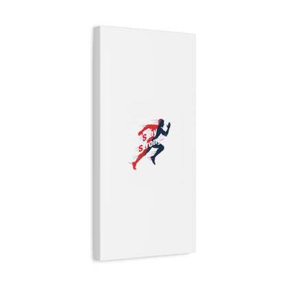 Stay Strong Runner Gym Canvas Wall Art