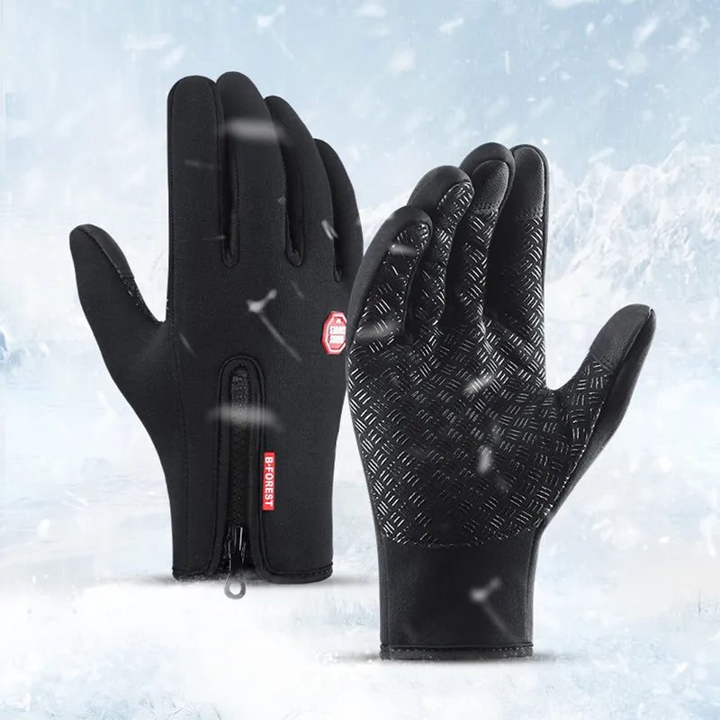 Winter Touchscreen Gloves - Waterproof Fleece Thermal