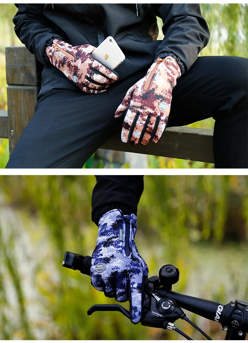 Winter Touchscreen Gloves - Waterproof Fleece Thermal