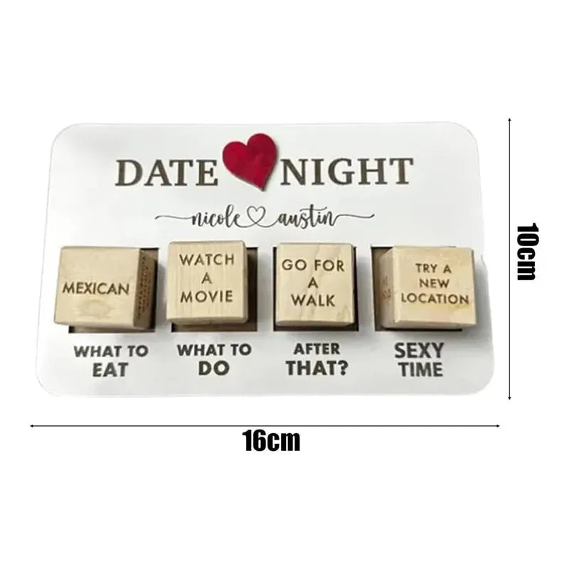 Date Night Adventure Dice - Transform Your Evenings Into Unforgettable Memories