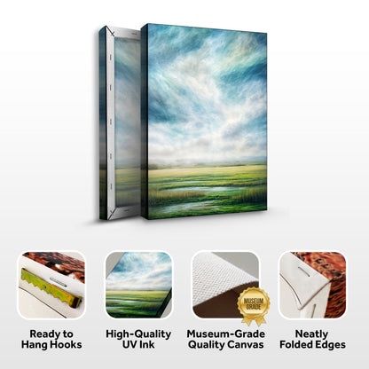 Skyview Nature Landscape Canvas Wall Art