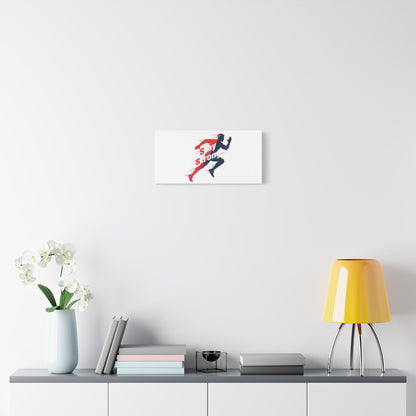 Stay Strong Runner Gym Canvas Wall Art