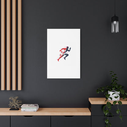 Stay Strong Runner Gym Canvas Wall Art