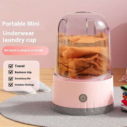Portable Mini Washing Machine – Clean Clothes Anytime, Anywhere