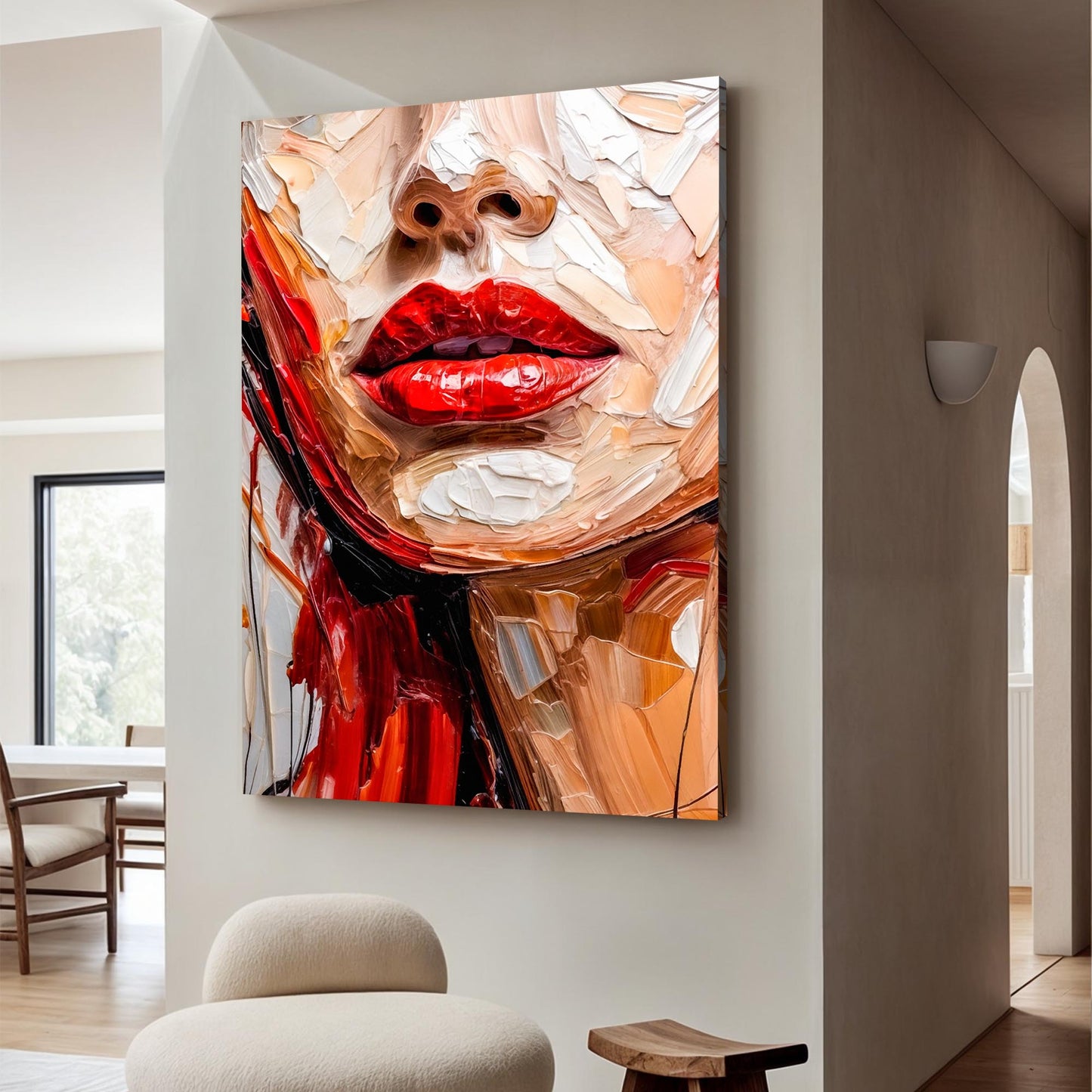 Contemporary Minimalist Abstract Canvas Wall Art II