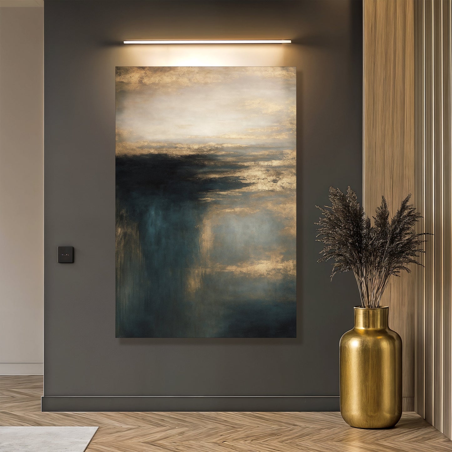 Cloudscape Abstract Canvas Wall Art