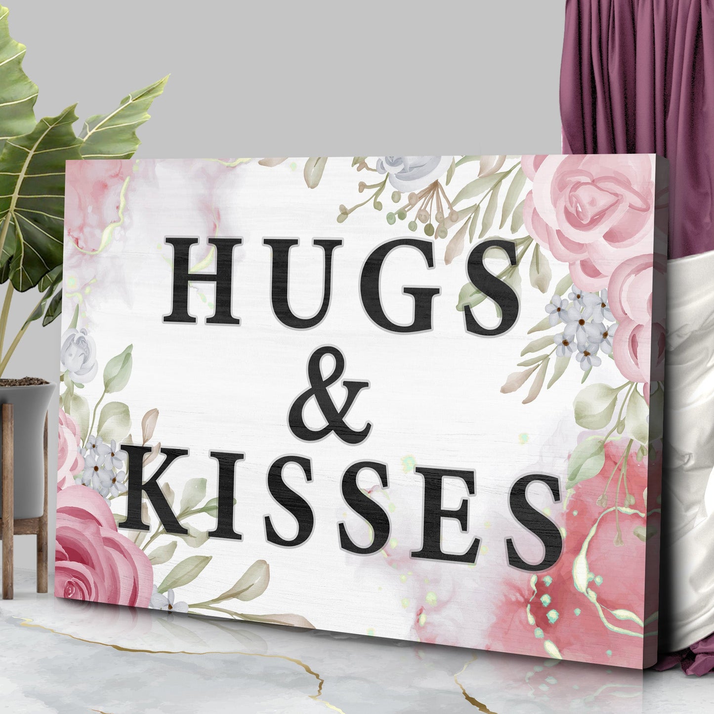 Valentine Saying Canvas Wall Art