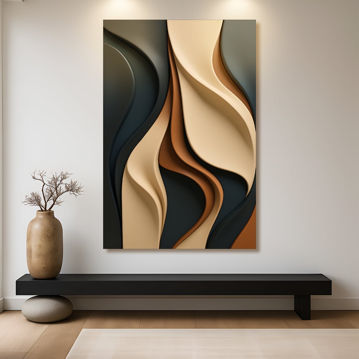 Abstract Minimalist Canvas Wall Art