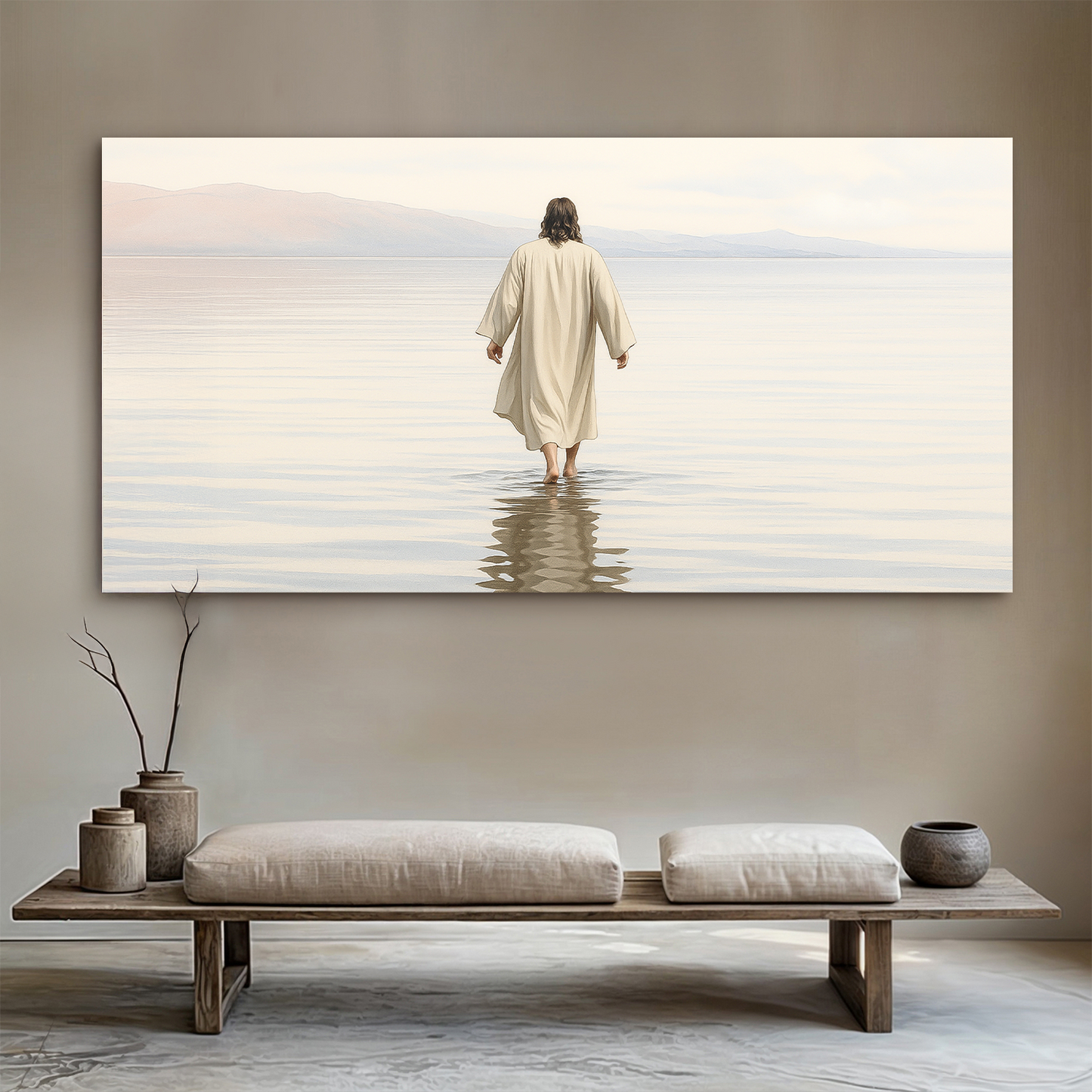 Reflections Faith canvas wall art XII with uplifting Christian design