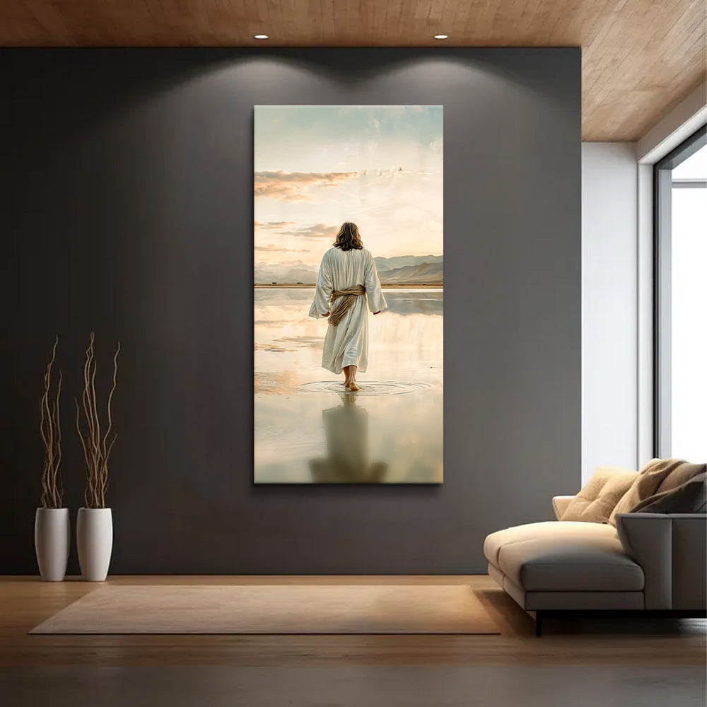 Reflections Faith canvas wall art XIV with serene spiritual imagery