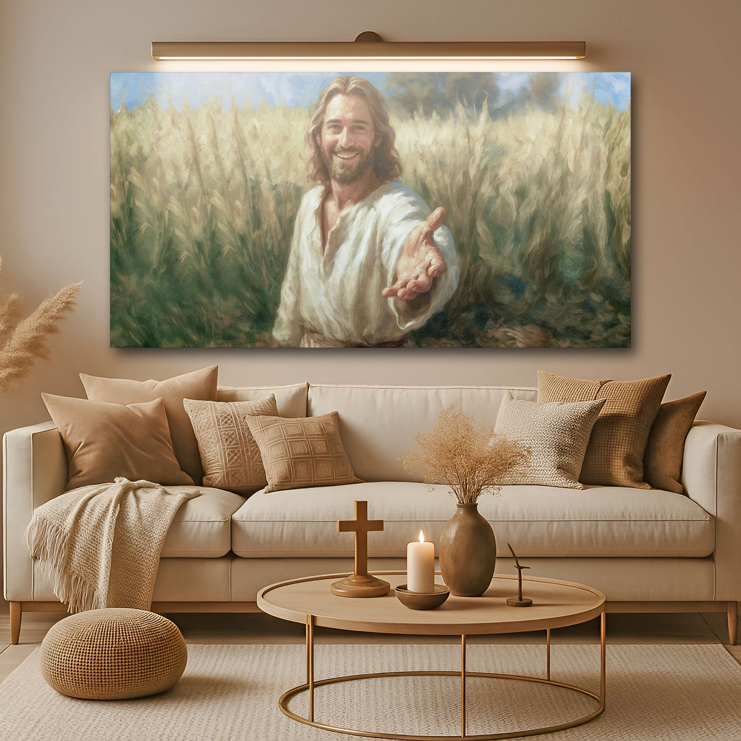 Savior's Invitation Faith Canvas Wall Art III