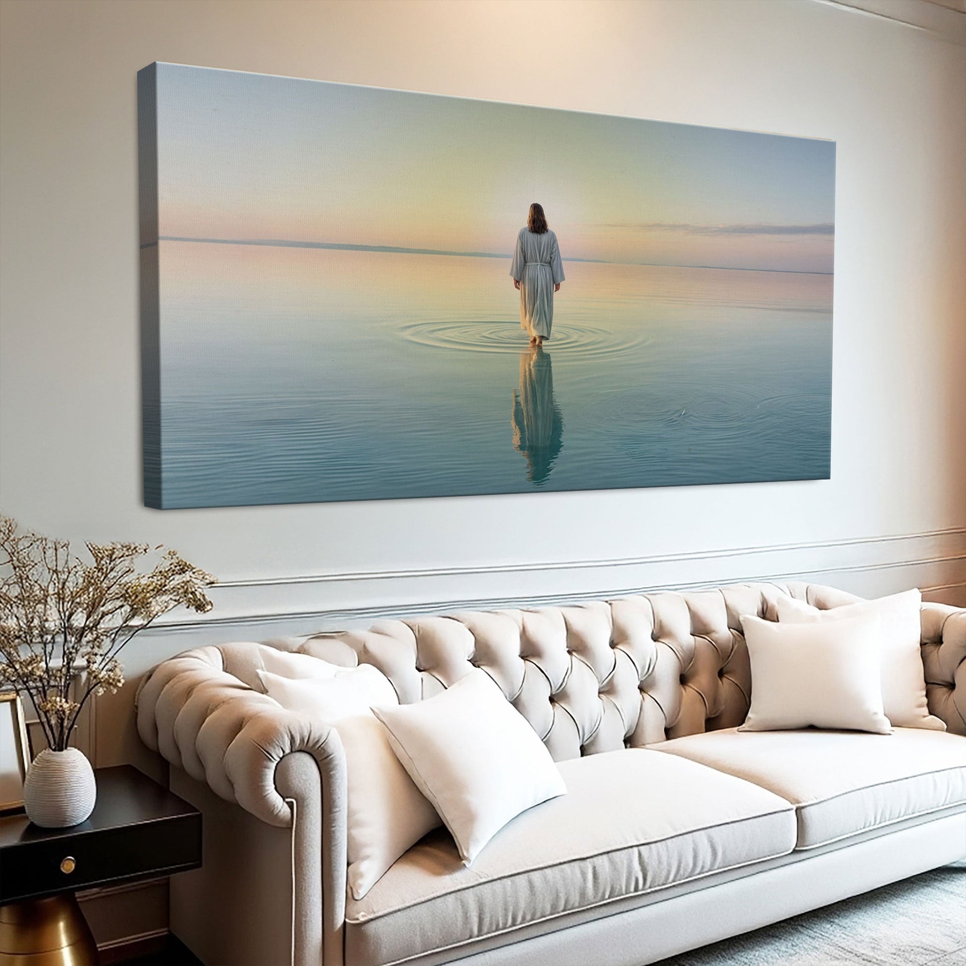 Reflections Faith canvas wall art XVII with calming faith-based imagery
