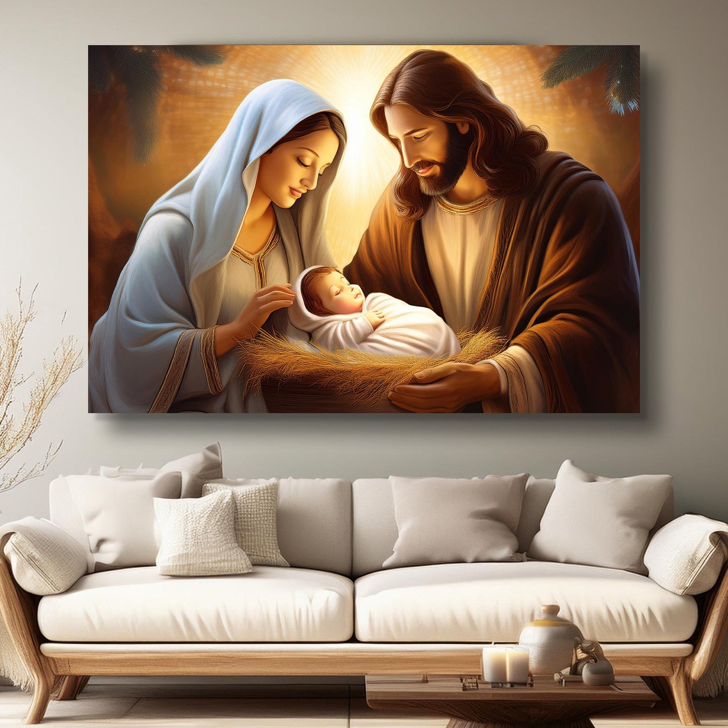 3D Faith Canvas Wall Art II