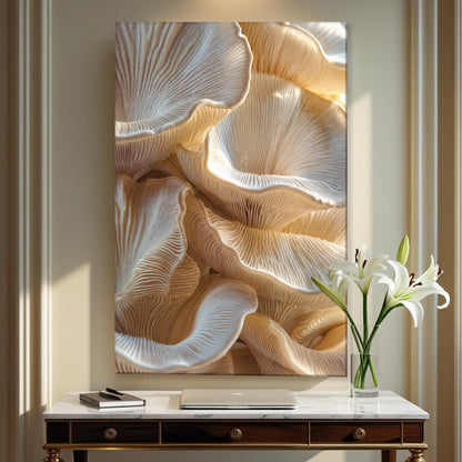Nature in Motion abstract canvas wall art with soft organic movement, ready to hang