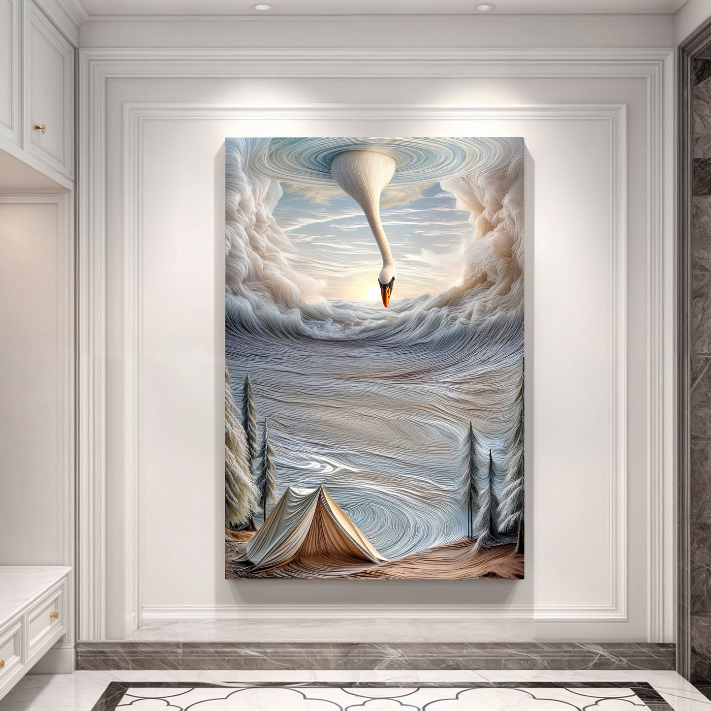 Surrealism Painting Canvas Wall Art