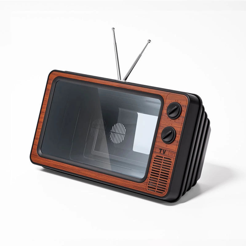 Retro TV Phone Screen Magnifier: Your Cinema at Home