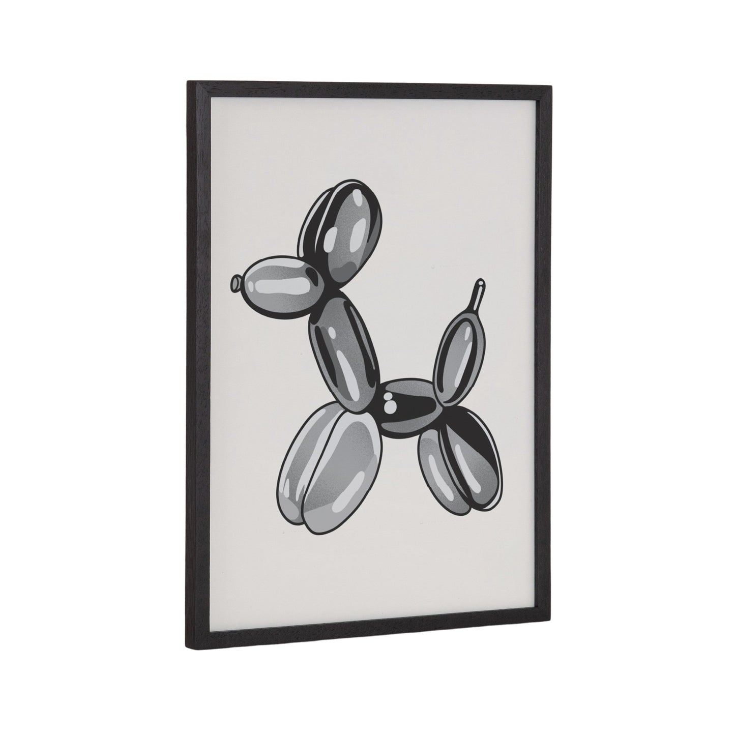 Balloon Dog Framed Wall Art Print