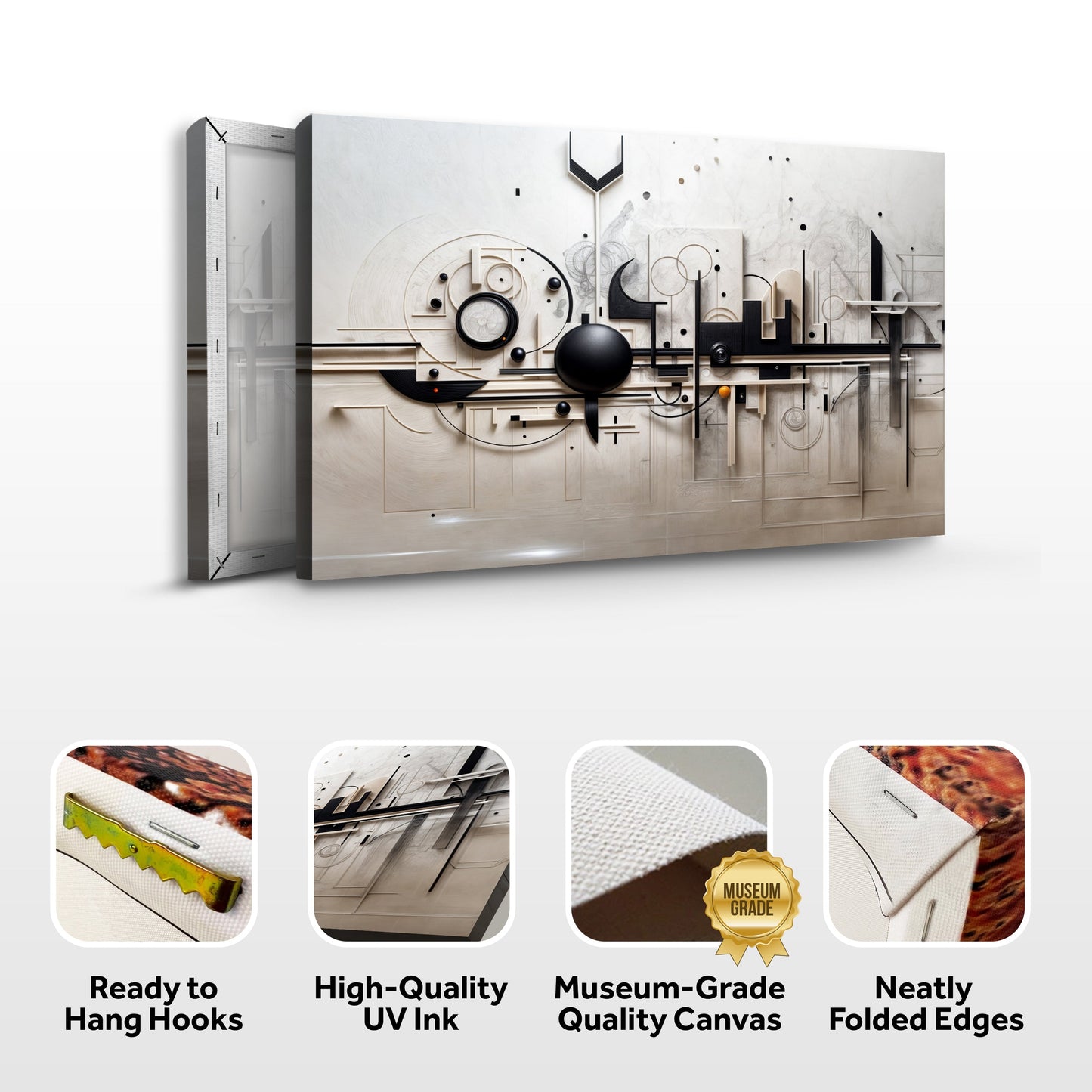 Mechanical Abstract Canvas Wall Art