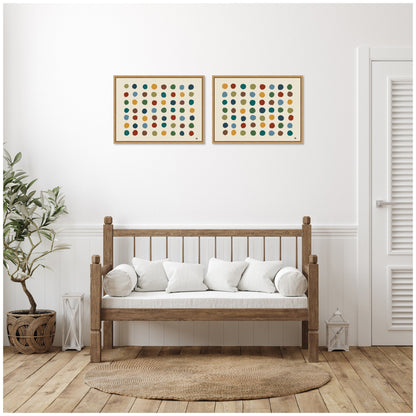 Meditation No.3 2 Piece Framed Canvas Wall Art Set by Kelly Knaga