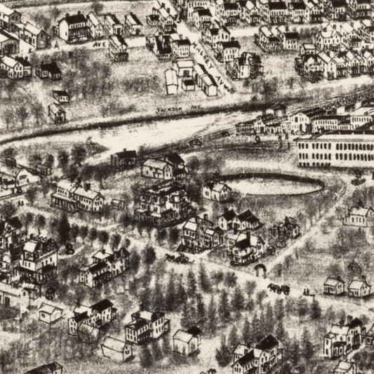 Vintage Map of Rockaway, New Jersey, 1902