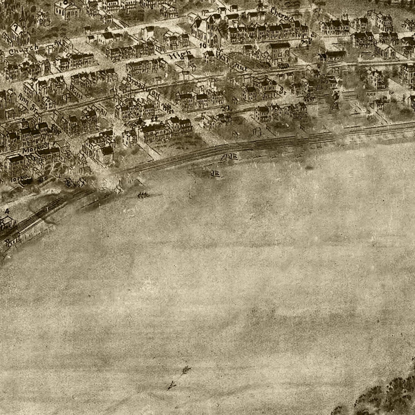Vintage Map of Duncannon, Pennsylvania, 1903
