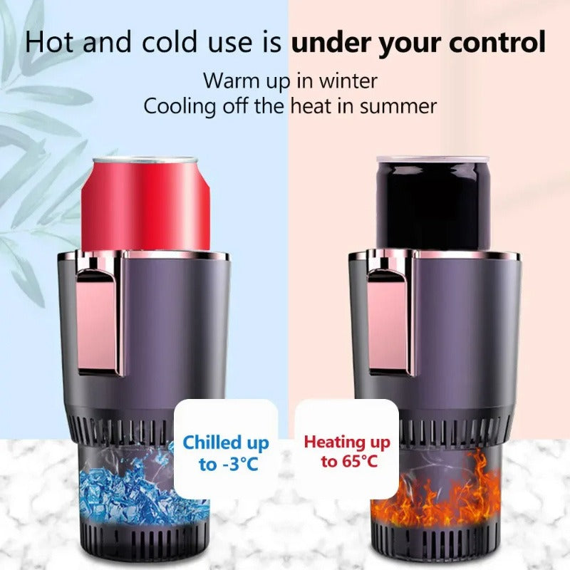 2-in-1 Smart Car Cup Cooler and Warmer