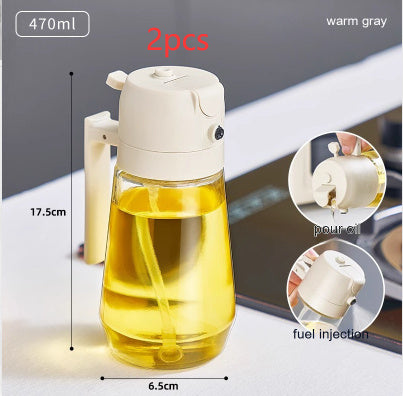 PerfectSpray™ 2-in-1 Olive Oil Dispenser - Cook Like a Pro!