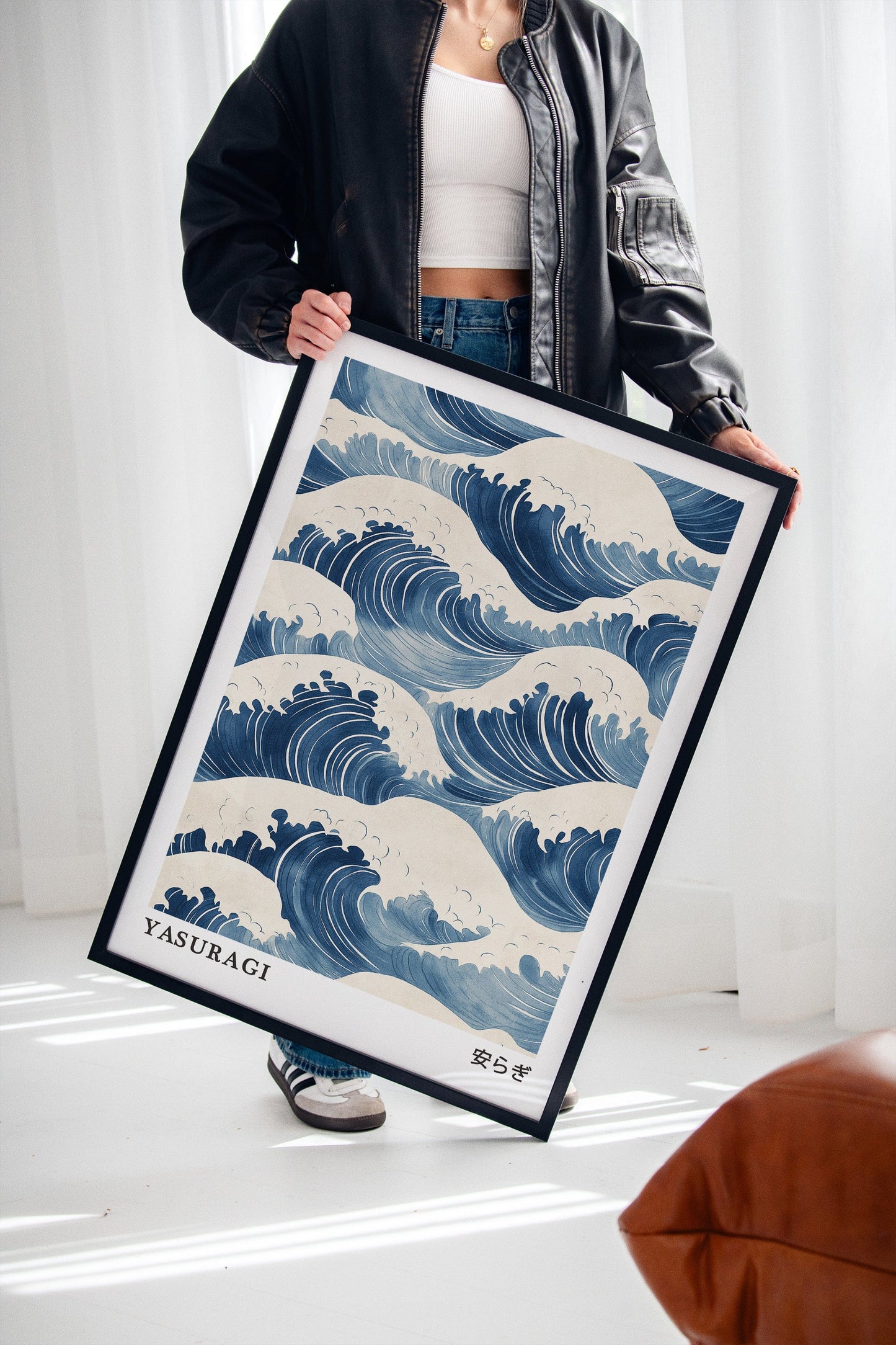 Japanese Wave Print Ukiyo-e Ocean Wall Art