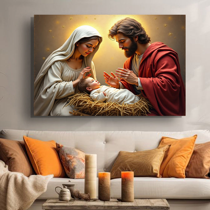3D Faith Canvas Wall Art VI