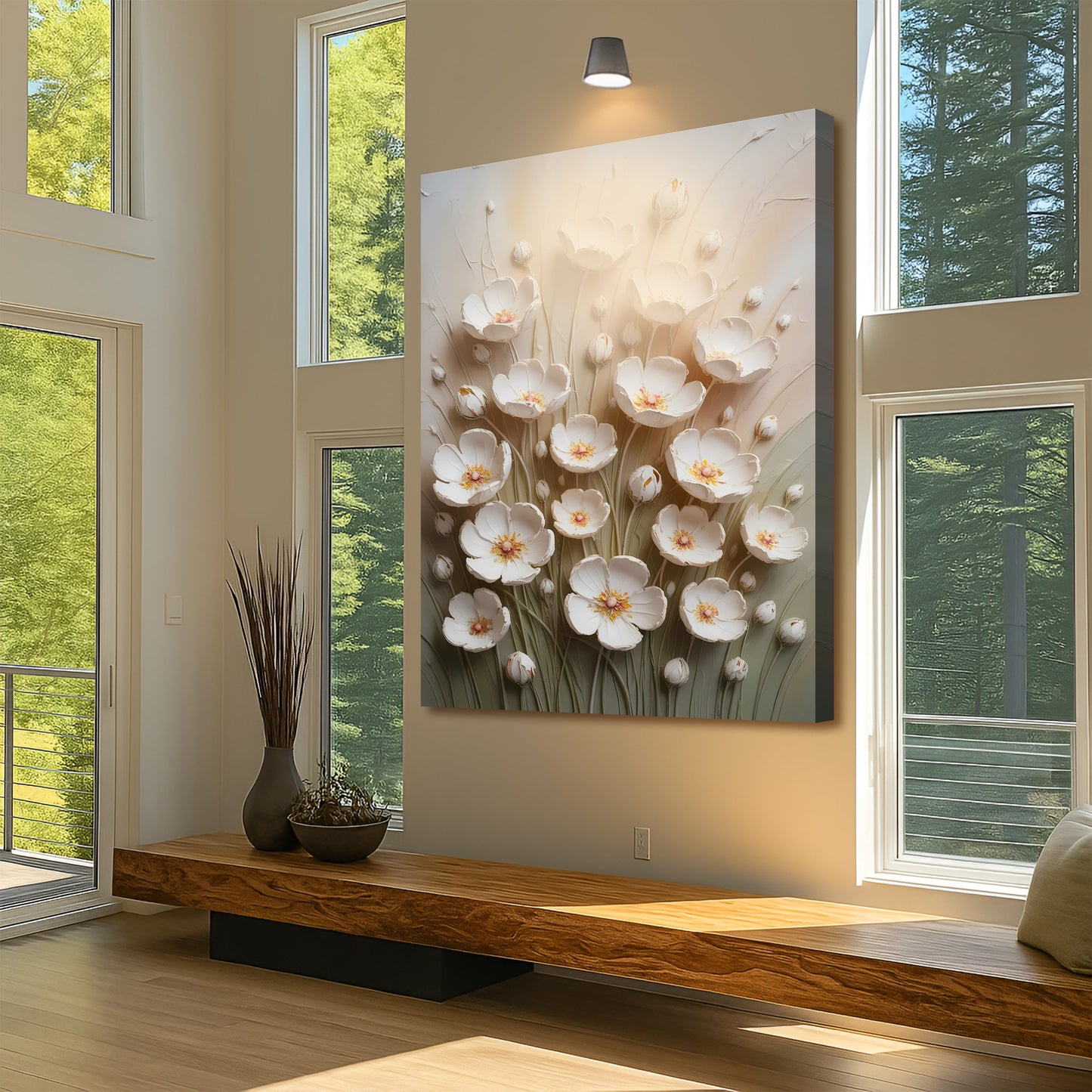 Floral Canvas Wall Art