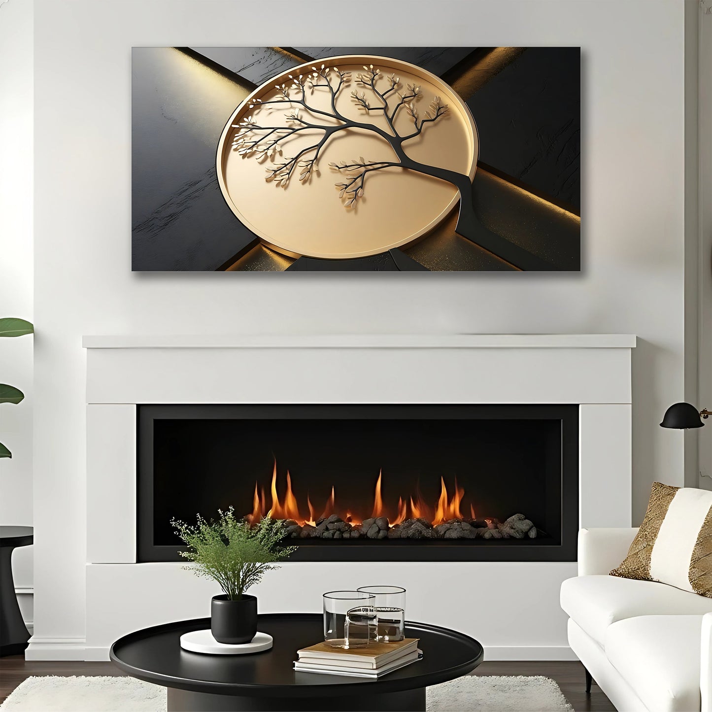 3D Celtic Tree of Life Canvas Wall Art VI