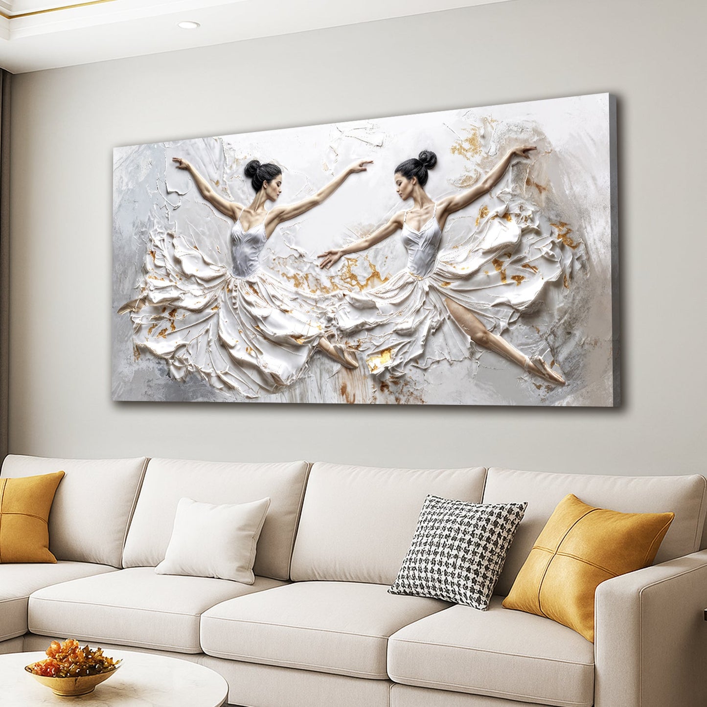 Ethereal Dancers Canvas Wall Art