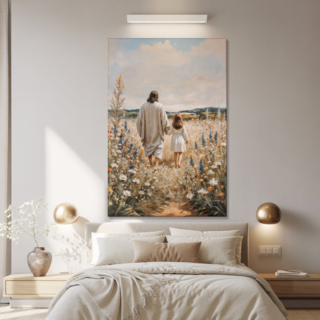 Steps of Faith Canvas Wall Art
