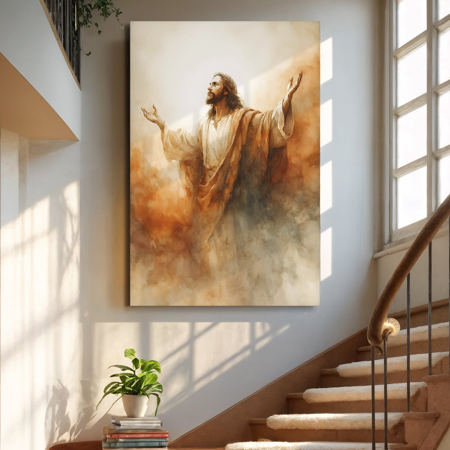 Risen Glory Faith Canvas Wall Art