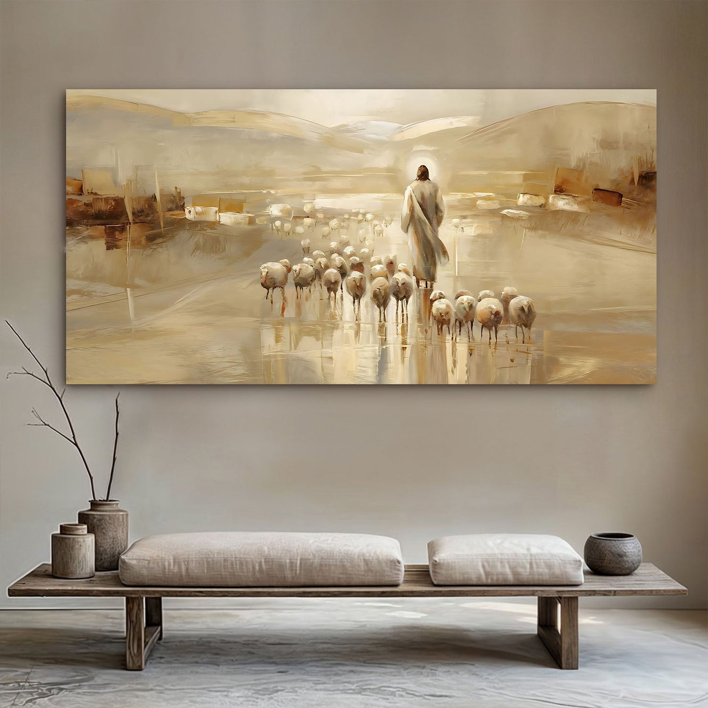 Faith Scripture Wall Art Canvas
