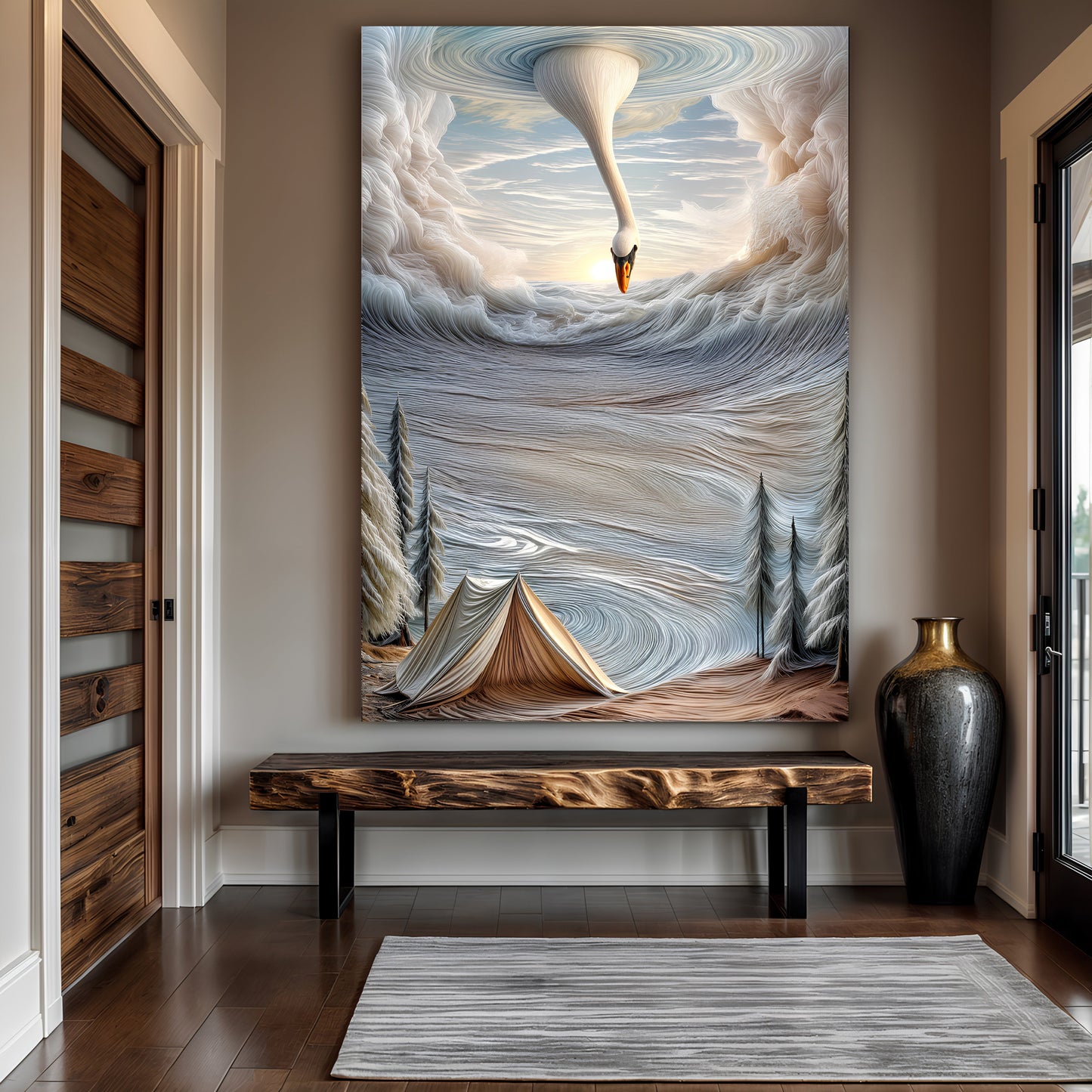 Surrealism Painting Canvas Wall Art