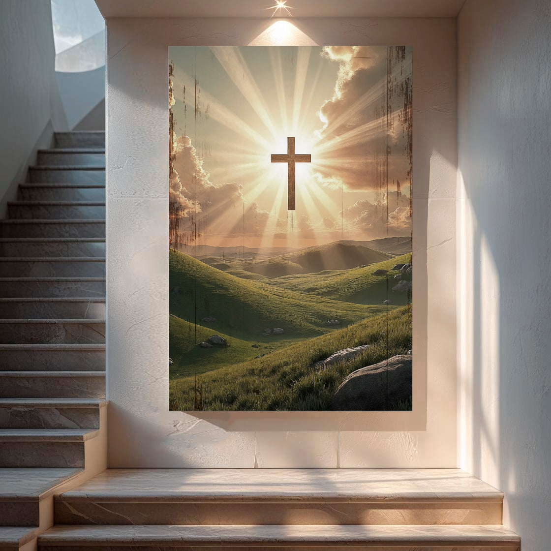 Amazing Grace Canvas Wall Sign