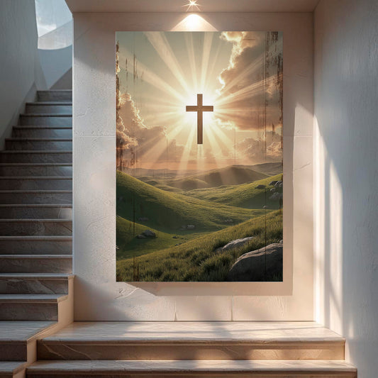 Amazing Grace Canvas Wall Sign