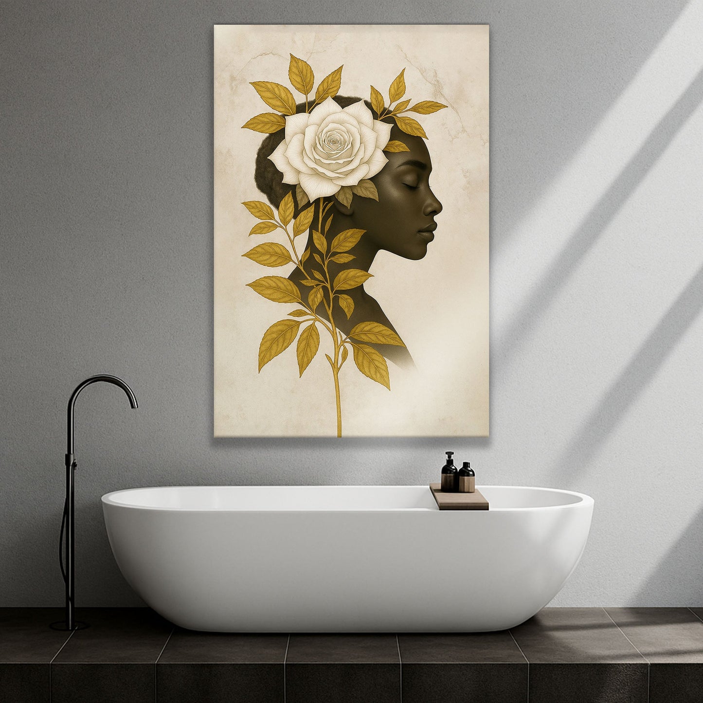Floral Majesty Canvas Wall Art