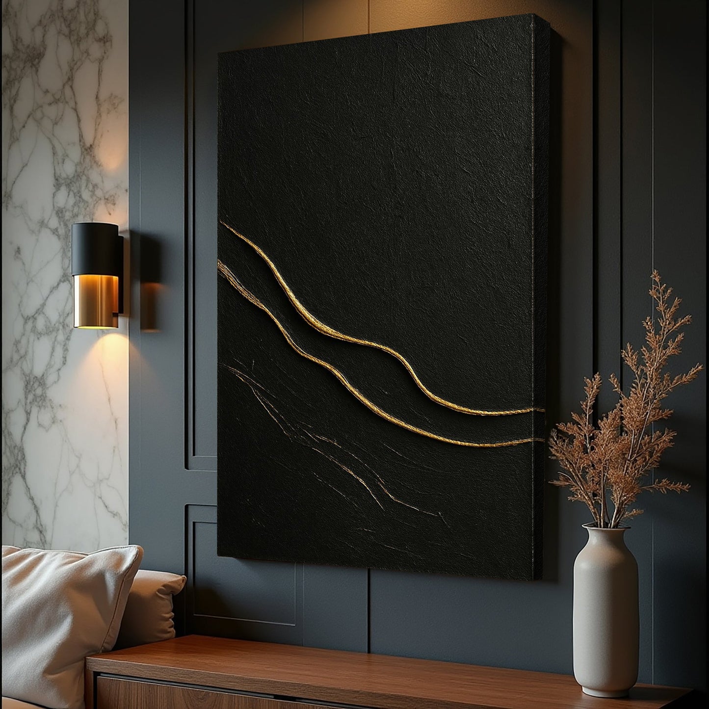 Abstract Minimalist Canvas Wall Art VIII