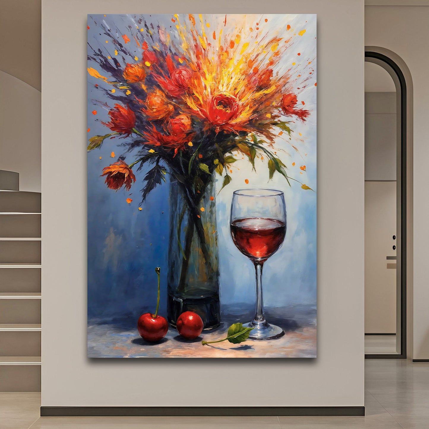 Dynamic Still Life Abstract Canvas Wall Art