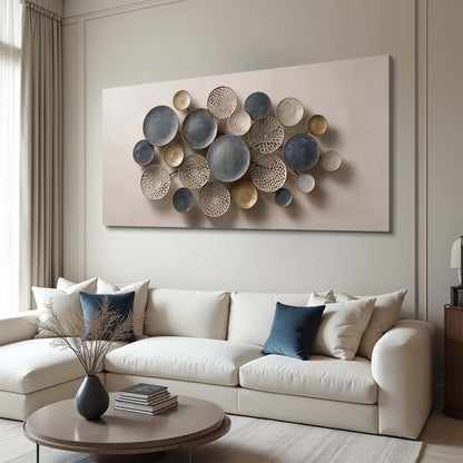 Lotus Leaf Abstract Wall Art IV