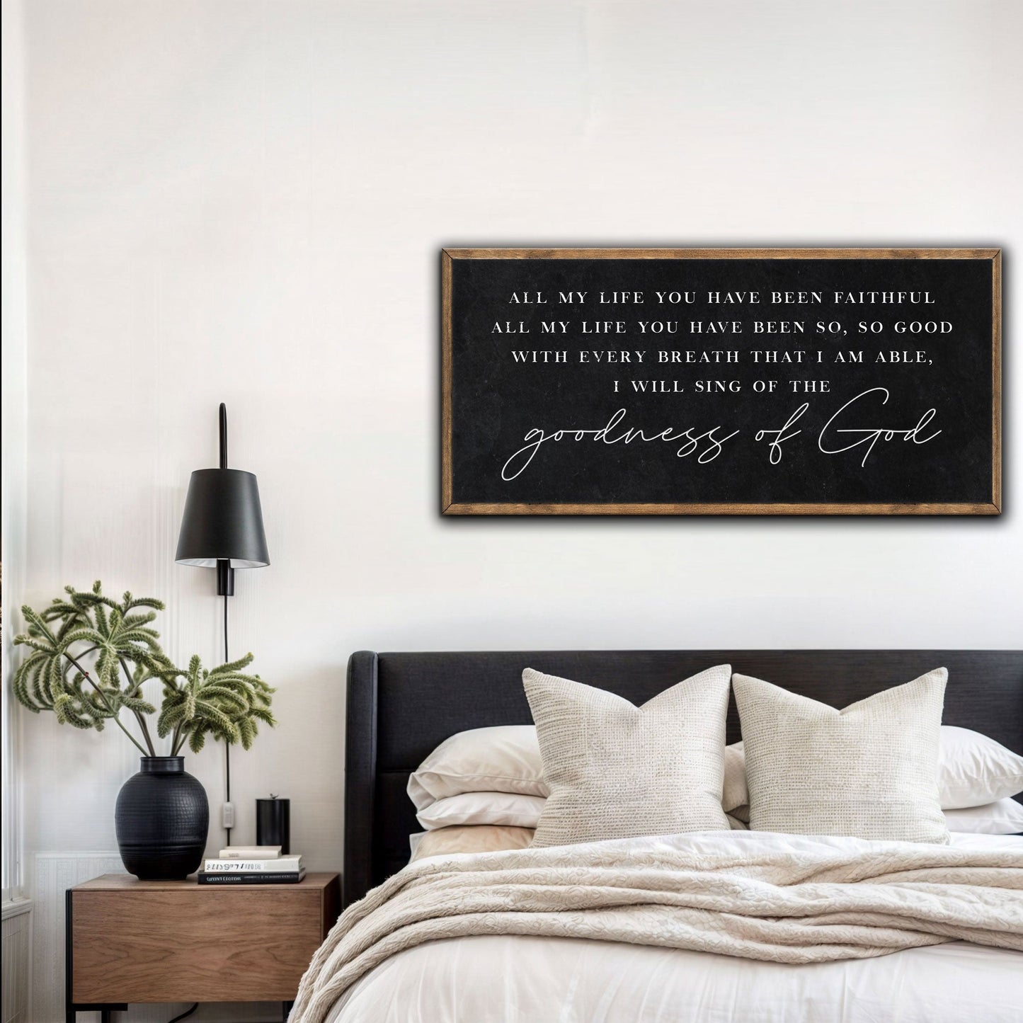 Goodness Of God Faith Canvas Wall Art