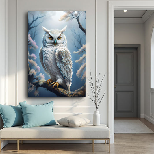 Owl Wall Art Canvas Print