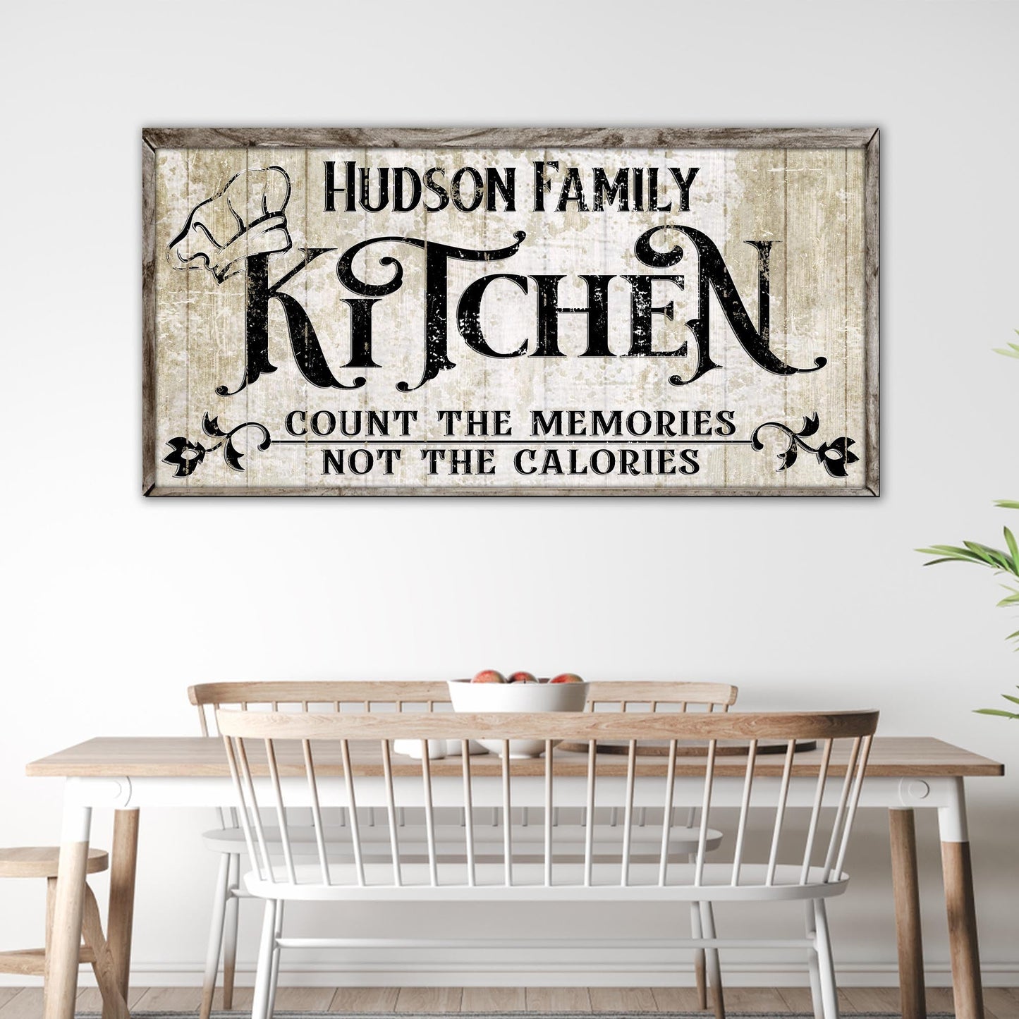 Kitchen Quote Canvas Wall Art