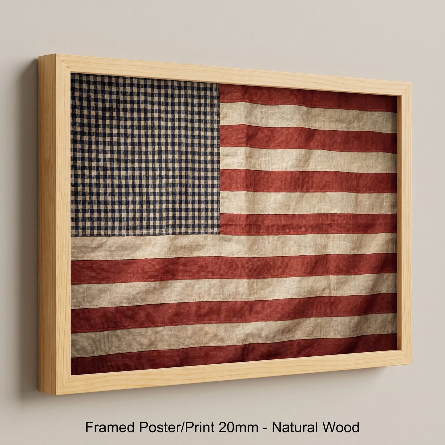 Vintage American Flag Wall Art