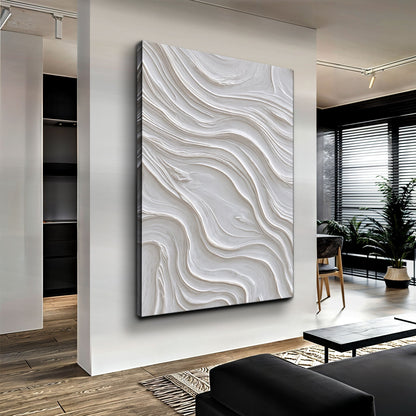 Minimalist Ocean Wave Canvas Wall Art