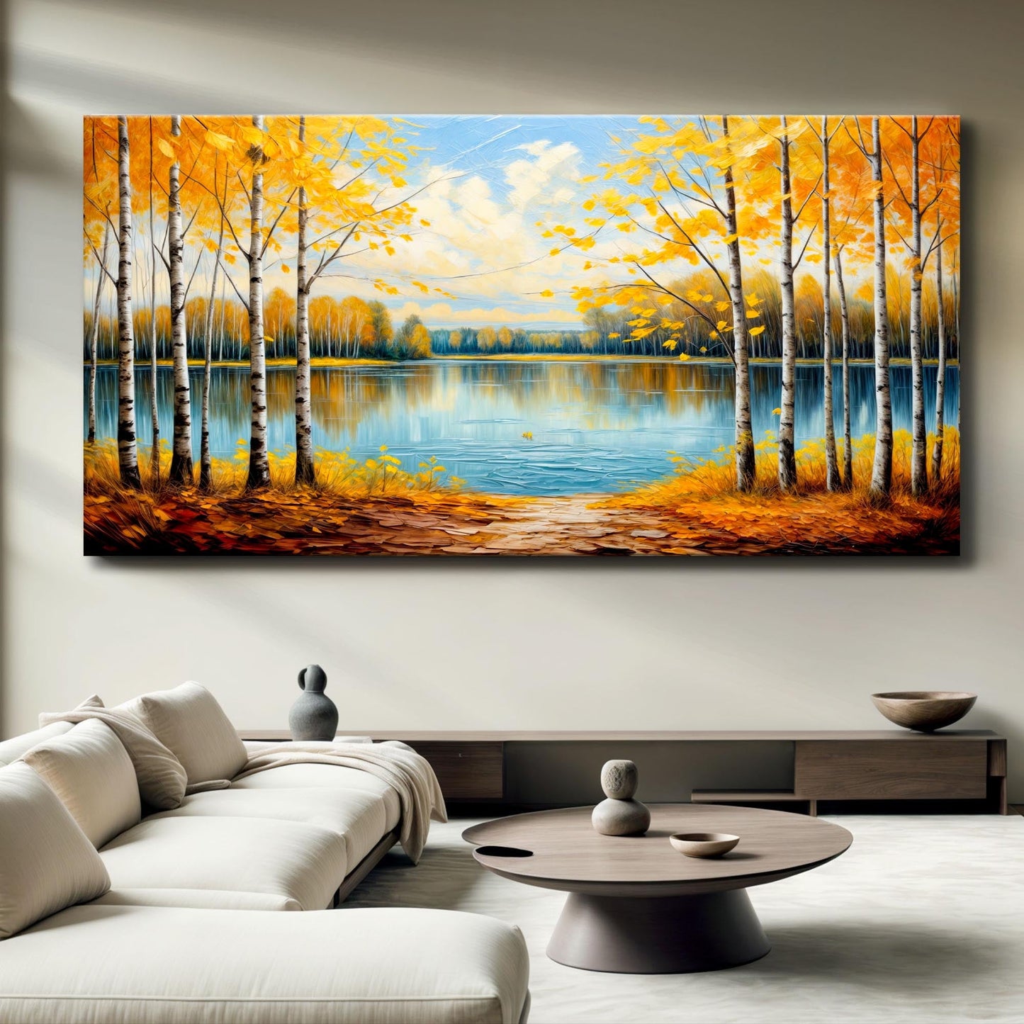 Autumn Whispers canvas wall art fall foliage